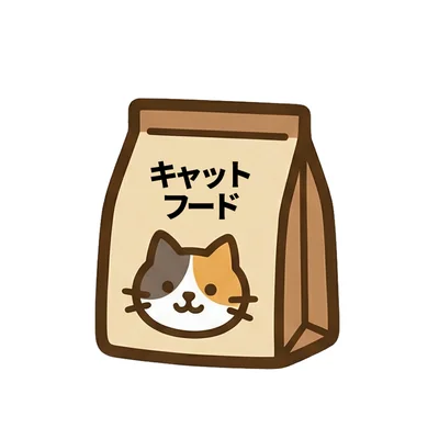 キャットフードの袋